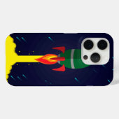Coques Case-Mate iPhone astronaute astronaute de vaisseau spatial de fusée (Verso (horizontal))