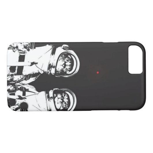 Coques Case-Mate iPhone Astronaute de chat (Dos (Horizontal))
