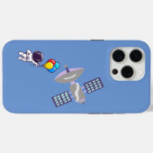 Coques Case-Mate iPhone astronaute drôle (Verso (horizontal))