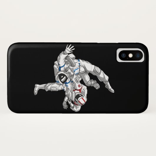 Coques Case-Mate iPhone Astronaute du Jiu-Jitsu (Dos (Horizontal))