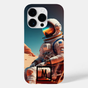 Coque Pour iPhone 14 Pro Astronaute du Nouveau Monde