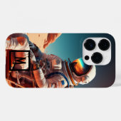 Coques Case-Mate iPhone Astronaute du Nouveau Monde (Verso (horizontal))