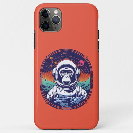 Coques Case-Mate iPhone Astronaute du singe spatial (Dos)