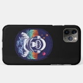Coques Case-Mate iPhone Astronaute du singe spatial (Dos (Horizontal))