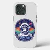 Coques Case-Mate iPhone Astronaute du singe spatial (Verso)