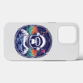 Coques Case-Mate iPhone Astronaute du singe spatial (Verso (horizontal))