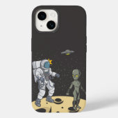 Coques Case-Mate iPhone Astronaute et alien (Verso)