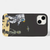 Coques Case-Mate iPhone Astronaute et extraterrestre (Verso (horizontal))
