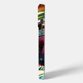 Coques Case-Mate iPhone Astronaute flottant dans l'espace avec une œuvre d (Verso / Gauche)