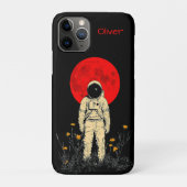 Coques Case-Mate iPhone Astronaute sous la lune rouge (Dos)
