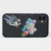 Coques Case-Mate iPhone Astronaute Stars & Space Colorful Balloons (Dos (Horizontal))