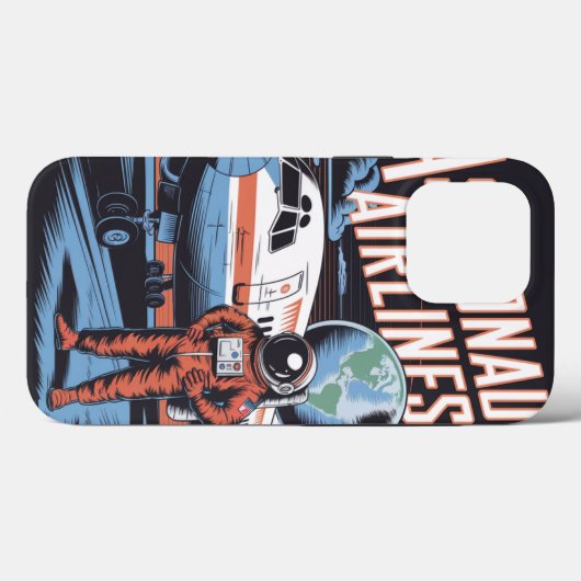 Coques Case-Mate iPhone Astronautes : Explorateurs de l'espace extra-atmos (Verso (horizontal))