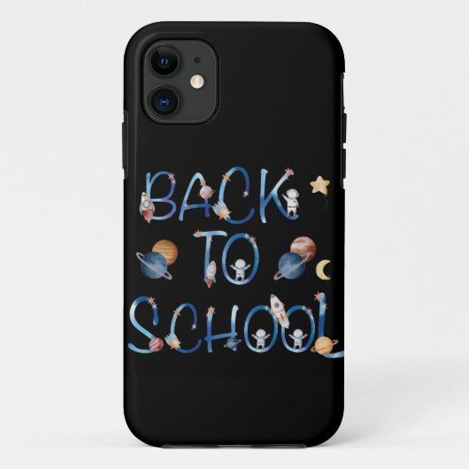 Coques Case-Mate iPhone Astronauts Planets Space,back to school (Dos)