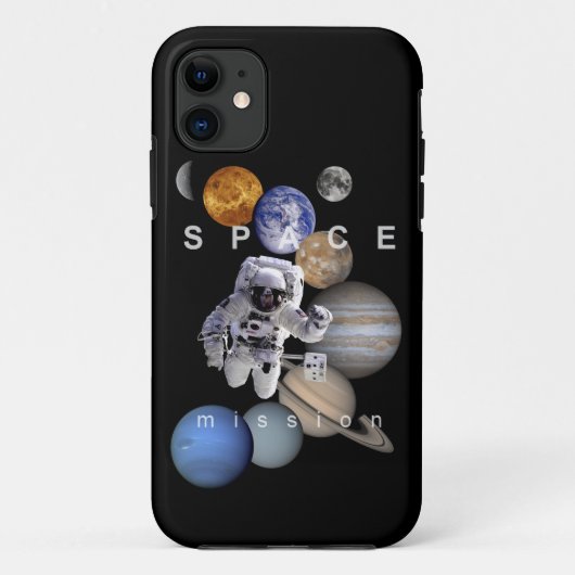 Coques Case-Mate iPhone astronef mission solar system planar (Dos)