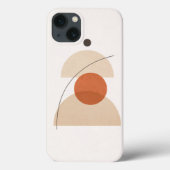 Coques Case-Mate iPhone Asymmetric Minimal Geometric Art – Modern Abstract (Verso)