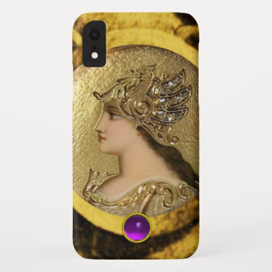 COQUES Case-Mate iPhone ATHENA AVEC GRIFFINES D'IMAGINAIRE ET PIERRE À JEU (Dos)