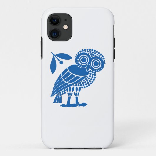 Coques Case-Mate iPhone Athènes ville municipalité symbole emblème hibou b (Dos)