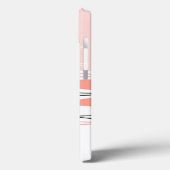 Coques Case-Mate iPhone Atlantic Stripe rose Nom horizontal iPad Mini (Verso / Gauche)