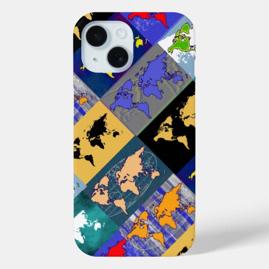 Coques Case-Mate iPhone atlas of the World (Verso)