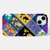Coques Case-Mate iPhone atlas of the World (Verso (horizontal))