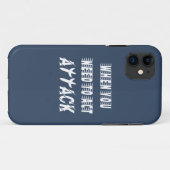 Coques Case-Mate iPhone Attaque (Dos (Horizontal))