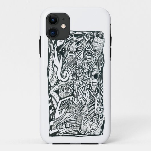 Coques Case-Mate iPhone Attaque anxieuse de Brian Benson (Dos)