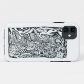 Coques Case-Mate iPhone Attaque anxieuse de Brian Benson (Dos (Horizontal))
