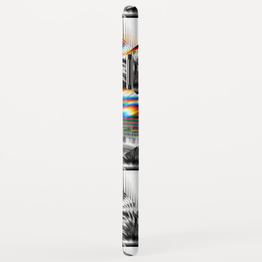 Coques Case-Mate iPhone Attaque arc-en-ciel (Dos/Droite)