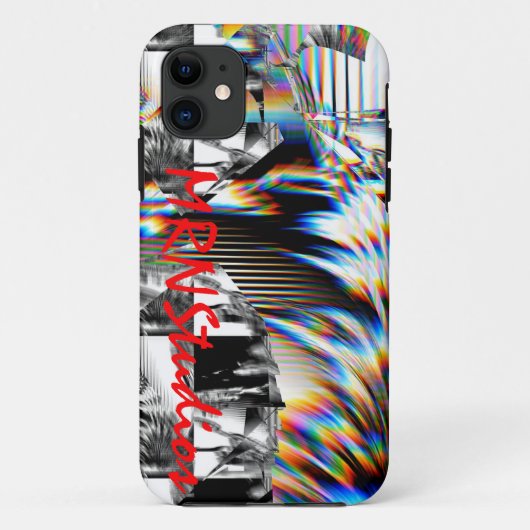 Coques Case-Mate iPhone Attaque arc-en-ciel (Dos)