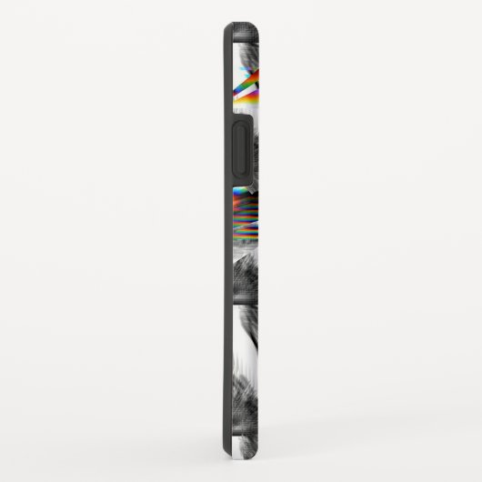 Coques Case-Mate iPhone Attaque arc-en-ciel (Dos/Droite)