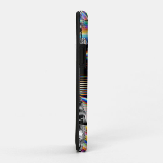 Coques Case-Mate iPhone Attaque arc-en-ciel (Dos/Droite)