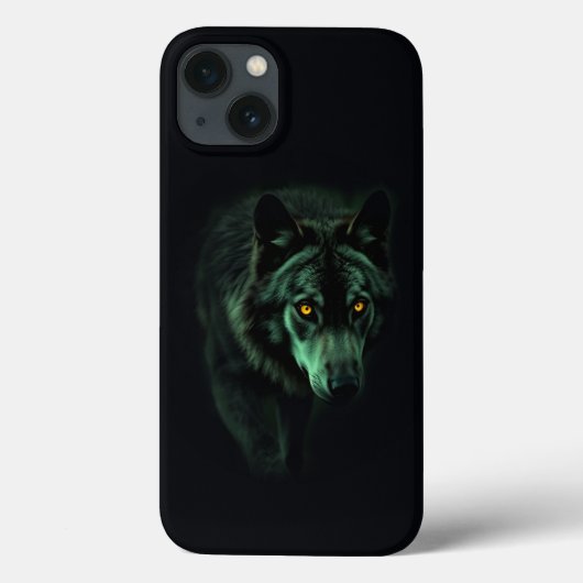 Coques Case-Mate iPhone "Attaquer le regard du loup de nuit" (Verso)