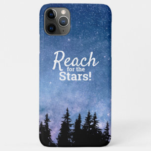 Case-Mate iPhone Case Atteindre les étoiles Citation de motivation Ciel 
