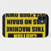 Coques Case-Mate iPhone Attention (Dos (Horizontal))