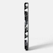 Coques Case-Mate iPhone Attention aux méduses.w.b Black BG (Verso / Gauche)