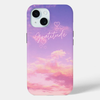 Coque Pour iPhone 15 Attitude de cause mobile