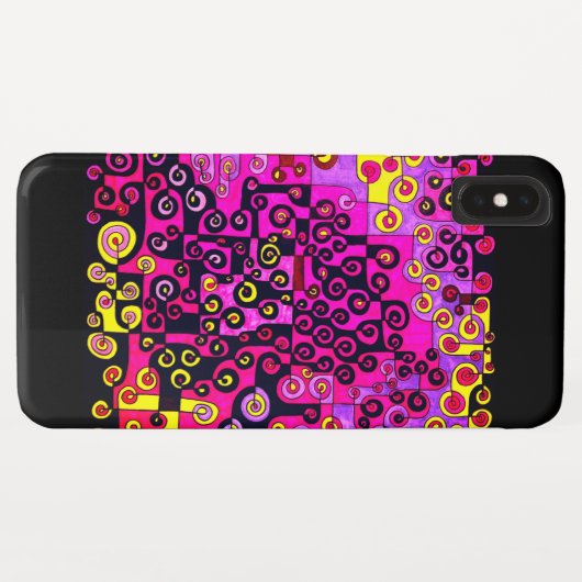 Coques Case-Mate iPhone Attrape-moi si tu peux Pinky ! (Dos (Horizontal))