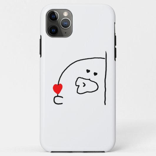 Coques Case-Mate iPhone Attraper mon coeur café Mug (Dos)