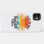 Coques Case-Mate iPhone Attrapez la vague d'effervescence estivale (Dos (Horizontal))
