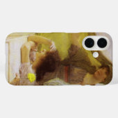 Coques Case-Mate iPhone Au berceau d'Aphrodite par Sir Lawrence Alma Tadem (Verso (horizontal))