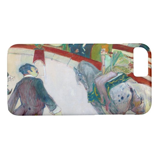 Coques Case-Mate iPhone Au cirque, Lautrec (Dos (Horizontal))