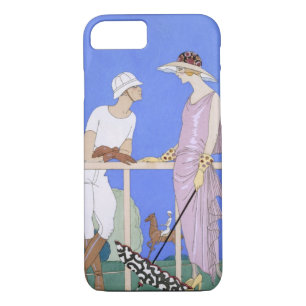 Coque Case-Mate Pour iPhone Au polo, 1920-29 (pochoir)