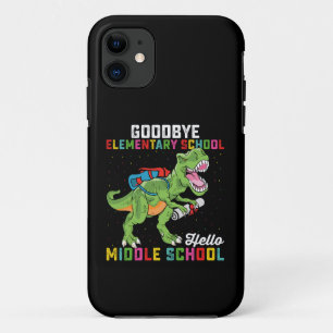 Case-Mate iPhone Case Au revoir école primaire bonjour collège T Rex