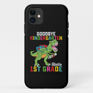 Case-Mate iPhone Case Au revoir maternelle bonjour 1re année T Rex Schoo