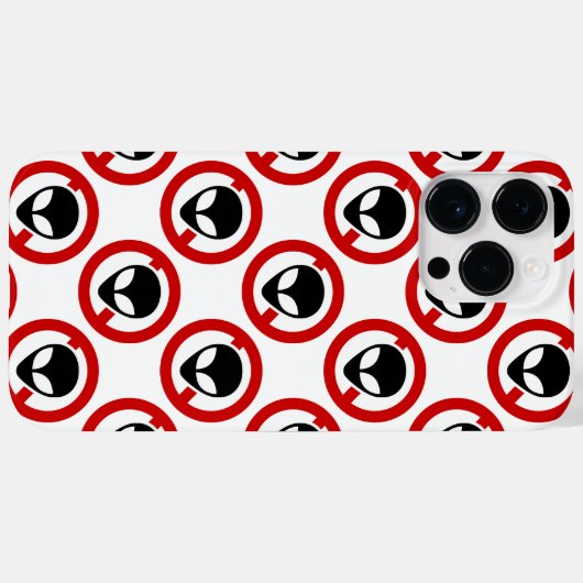 COQUES Case-Mate iPhone AUCUN ALIEN (Verso (horizontal))