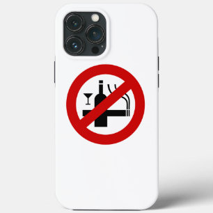 Etui iPhone Case-Mate AUCUN Fumeur ⚠ THÉ ⚠