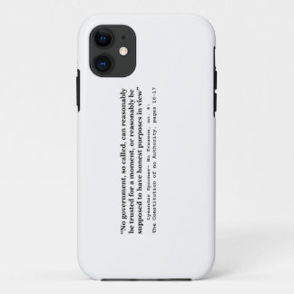 Etui iPhone Case-Mate Aucun gouvernement ne peut raisonnablement avoir c