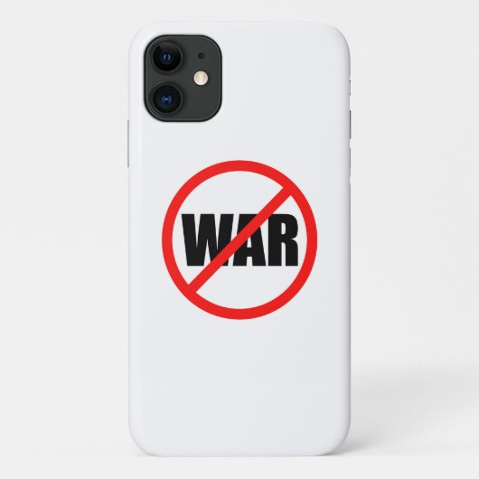 Coques Case-Mate iPhone Aucun symbole de guerre (Dos)