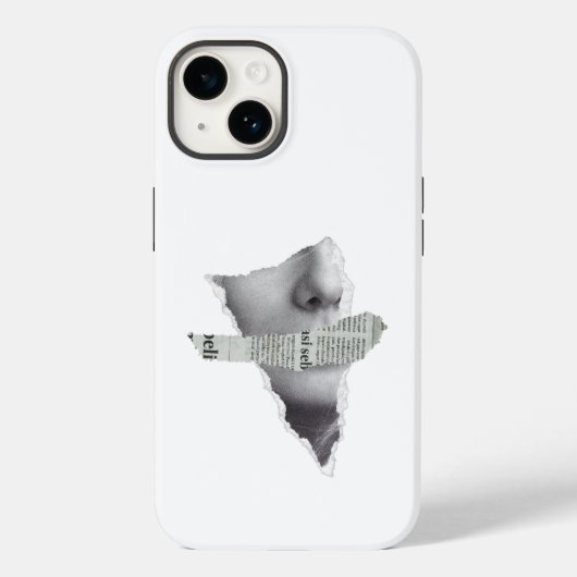 Coques Case-Mate iPhone Aucune nouvelle ici.bw (Verso)