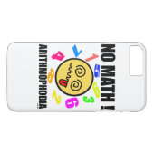 Coques Case-Mate iPhone Aucunes maths ! Arithmophobia (Dos (Horizontal))